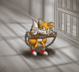 Tails Captured... Again. by BlueCactus