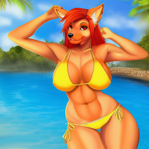 Hera AI Swimsuit Model by heraAI