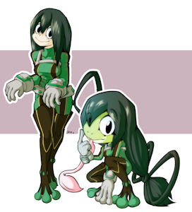 Tsuyu the Frog by Smawee