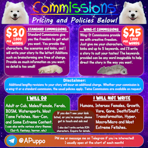 2023 Commission Price Sheet by Birdpup