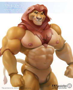 Mufasa - SHFiguarts concept by Anhes