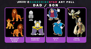 Subscribestar Poll - Dad/Son by MiniVoid