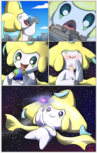 Jirachi's Hungry Wish by boolerex