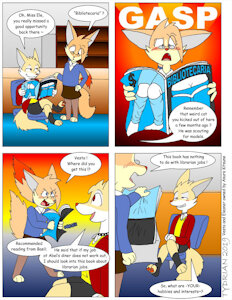 Bibliotecaria - 6 Pages by Tydrian