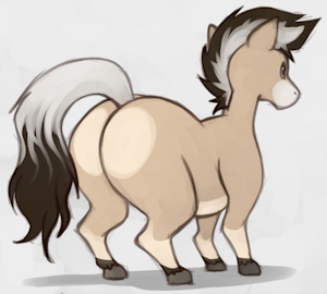 THICC Horse by MarsMiner