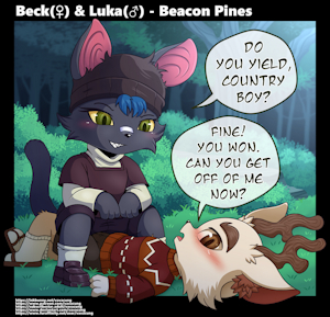 [Fan Art] Beck & Luka - Beacon Pines by vavacung