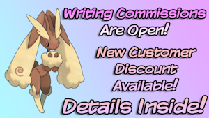 Writing Commissions Are Open! by ToiletLover5555