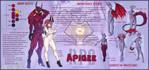 [Original Character] Apigee, the Symbiote by MachineWithSoul