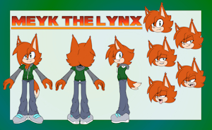 Meyk the Lynx Character Sheet by Meyk