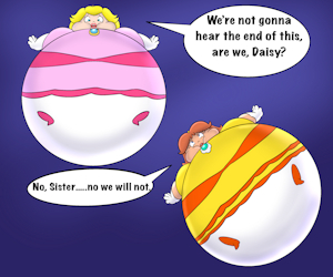 Peach and Daisy WONDERful Inflation by ButLova