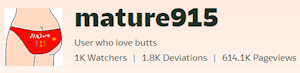 Reached 1K watchers in DA as Mature915 by Blackevil97