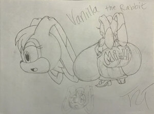 Vanilla the Rabbit but lorge by coooodoooo12