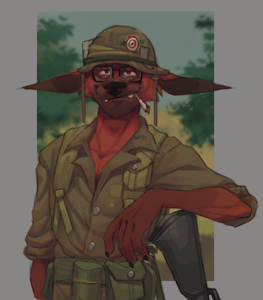 Private Polecat [not my art] by Droptine