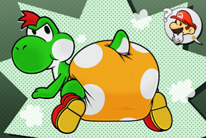 Yoshi Kid and Koops by Tenerius