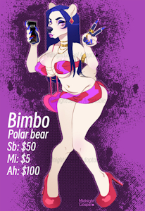 Adopt: Bimbo Bear CLOSED by MidnightGospel