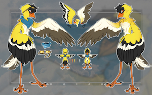 Gold Veer's Ref Sheet by AliceofMalice
