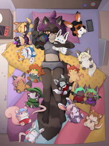 Just a Few of my Friends by Geekycoon