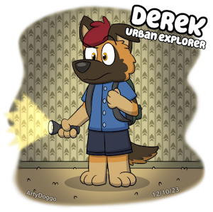 Derek! by ArtyDoggo