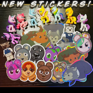 New Stickers | Available Now! by ThendyArt
