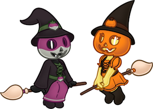 Jack-O-Witches by OtterSlinger