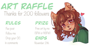 ✧ ART RAFFLE ✧ by Dewoo