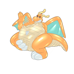 Pooltoy Dragonite by Kolbalt