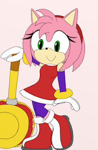 Amy Rose Old and New Pic by TenebrousRaven