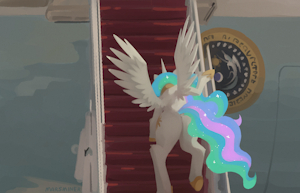 Boarding Pegasus Force One by MarsMiner