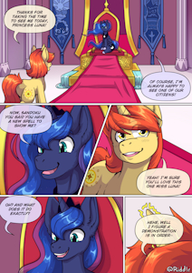 Royal Assistance [3 page comic] by Riddlr0w0