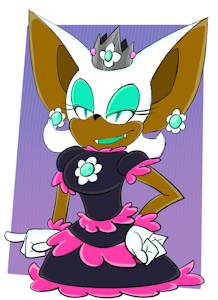 Rouge cosplays Daisy (alt) by RougeDaisy