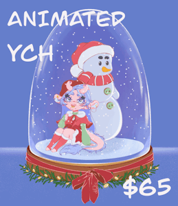 WINTER ANIMATED YCH - open by Rindewoo
