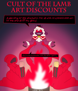 Cult of the Lamb Commission Discounts by MacDragon991