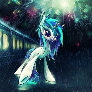 in the rain by vinylscratch12