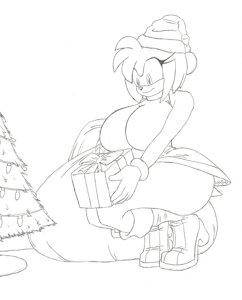 Amy On Christmas Duty (Christmas Funtime) by krocialblack
