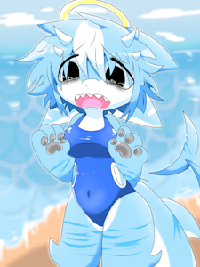 Scary Sharky by RunaTuna