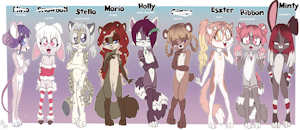 *ADOPTABLES*_Holiday hons by Fuf
