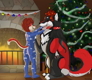 You're my present this year! by foxserx