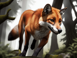 [AI] Foxes in the forest by Blyatman1337