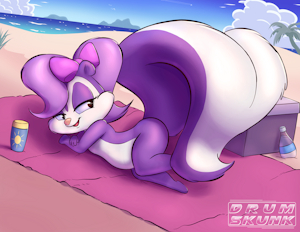 A Day at the Beach by DrumSkunk