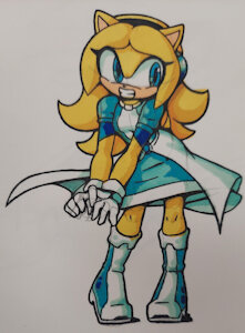 Maria Robotnik by shadowhawx