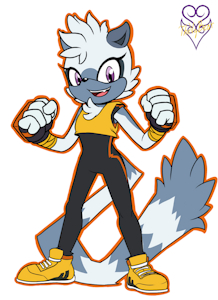 Tangle the Lemur fan art by TheVgBear