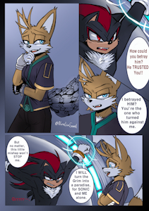 Sonic Prime AU: Shadow and Nine by NineLiveSaved