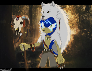 Shaman and protector of the forest by AoiBeast