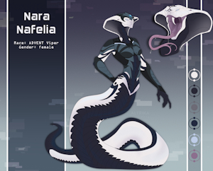 Nara Nafelia the queen of vipers by BrightFire6391