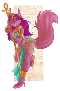 Egyptian Trisket by RamTheDragon by Trisket