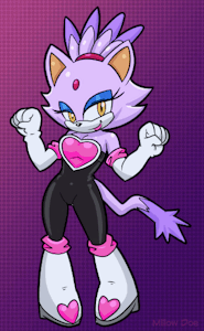 Blaze but Rouge Outfit by MillowDoe