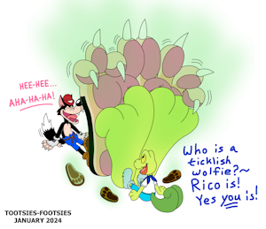 Rico And Tree's Big Footsie Tickles by Feetgrowthlover2