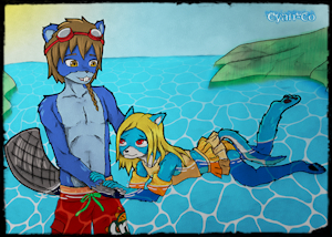 [Request] Vals Swimming Lesson by Evitcelloc