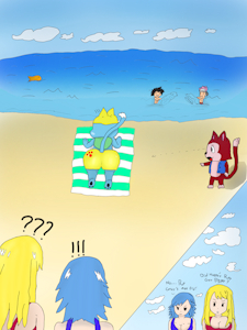 ~fairytail beach day~ by CEOofHappy