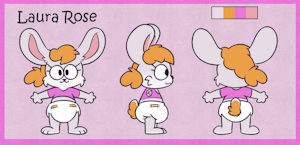 Laura Rose Ref Sheet by MrVonFuzzleButt by XaveyPike1